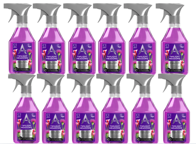 Astonish Twilight Meadows Disinfectant Trigger Spray 550ml X 12